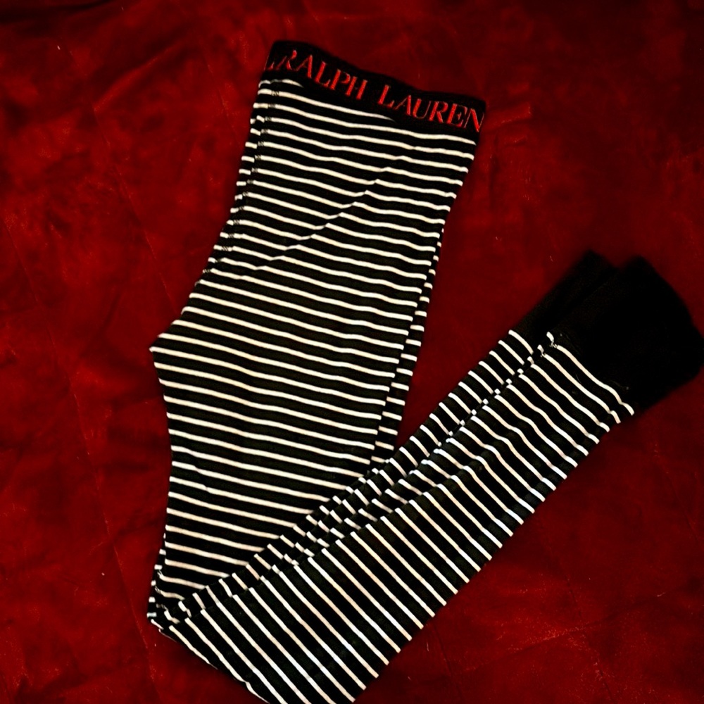 Striped Ralph Lauren Leggings